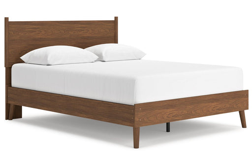 Fordmont Cognac Queen Panel Bed - Gate FurnitureQueen Bed