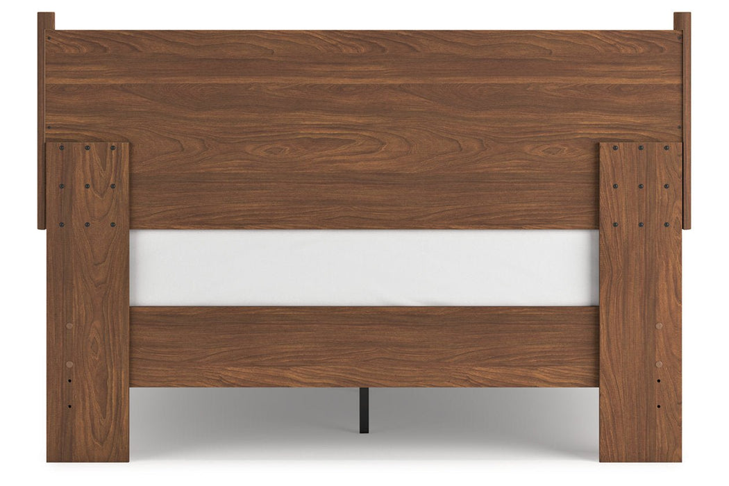 Fordmont Cognac Queen Panel Bed - Gate FurnitureQueen Bed
