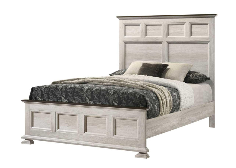 Forest - Bed (8387),White Queen Each - B334-Q Bed