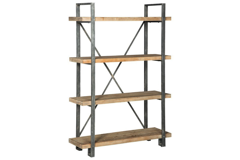 Forestmin Brown/Black Bookcase - Lara FurnitureBookcases