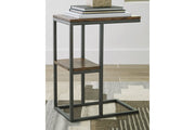 Forestmin Natural/Black Accent Table - Lara FurnitureTable