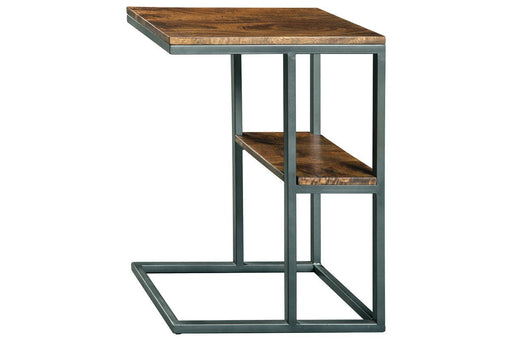 Forestmin Natural/Black Accent Table - Lara FurnitureTable