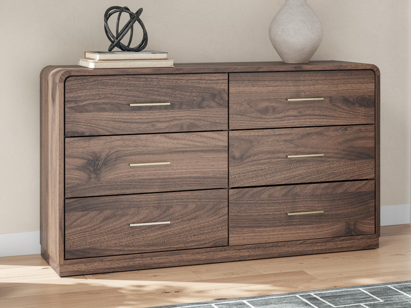 Fortlorn King Panel Bed, Dresser and 2 Nightstands - PCB386B13