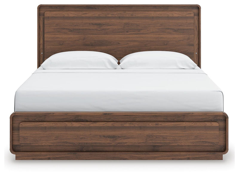 Fortlorn King Panel Bed, Dresser, Mirror and Chest - B386B15