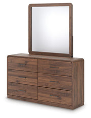 Fortlorn King Panel Bed, Dresser, Mirror and Chest - B386B15