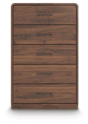 Fortlorn King Panel Bed, Dresser, Mirror and Chest - B386B15