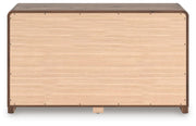 Fortlorn Walnut Brown Dresser - PCB386-31