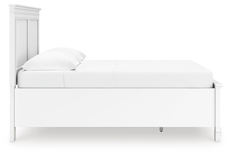 Fortman White Full Panel Storage Bed - B680B25