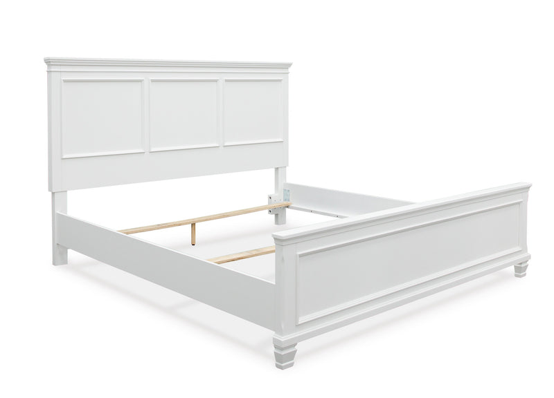 Fortman White Panel Bedroom Set - Lara FurnitureBedroom Set