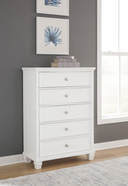 Fortman White Panel Bedroom Set - Lara FurnitureBedroom Set