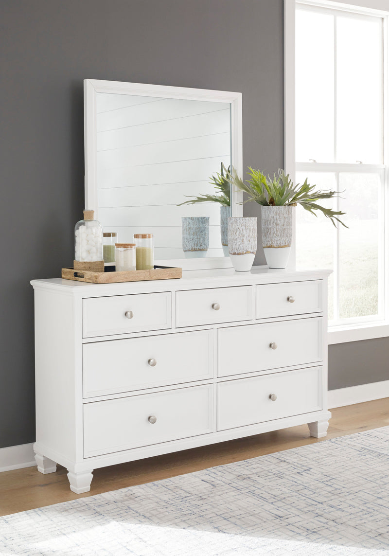 Fortman White Panel Bedroom Set - Lara FurnitureBedroom Set