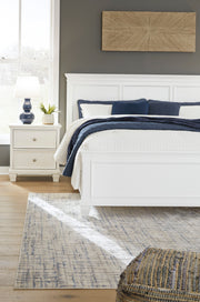 Fortman White Panel Bedroom Set - Lara FurnitureBedroom Set