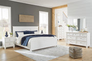 Fortman White Panel Bedroom Set - Lara FurnitureBedroom Set