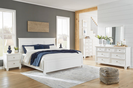 Fortman White Panel Bedroom Set - Lara FurnitureBedroom Set
