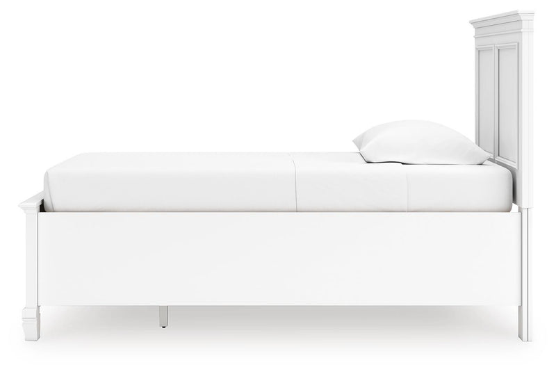 Fortman White Twin Panel Storage Bed - B680B24