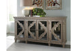 Fossil Ridge Gray Accent Cabinet - Gate FurnitureCabinet