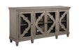 Fossil Ridge Gray Accent Cabinet - Gate FurnitureCabinet