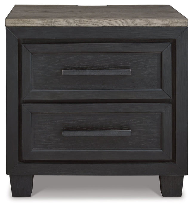 Foyland Nightstand - Gate FurnitureNightstand
