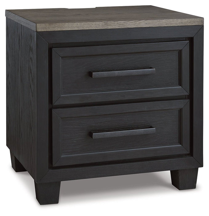 Foyland Nightstand - Gate FurnitureNightstand