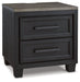 Foyland Nightstand - Gate FurnitureNightstand