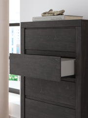 Fraluna Charcoal Chest of Drawers - PCB3370-46