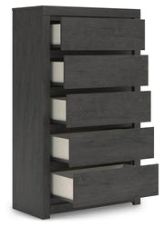 Fraluna Charcoal Chest of Drawers - PCB3370-46
