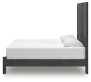 Fraluna Charcoal King Panel Bed - PCB3370B8