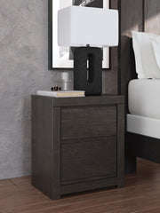 Fraluna Charcoal Nightstand - PCB3370-92
