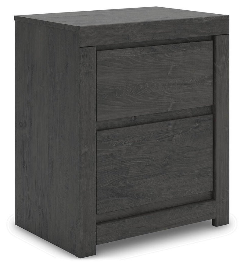 Fraluna Charcoal Nightstand - PCB3370-92