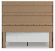 Fraluna King Panel Bed and Dresser in Charcoal - PKG021668