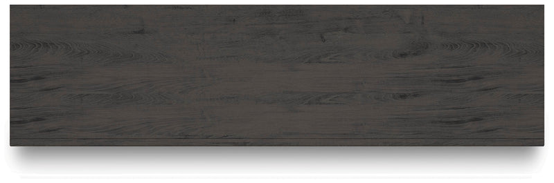 Fraluna King Panel Storage Bed and Dresser in Charcoal - PKG021684