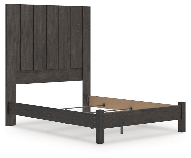 Fraluna Queen Panel Bed, Dresser, Mirror, and Nightstand - PCB3370B10