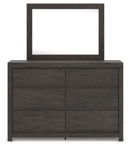 Fraluna Queen Panel Bed, Dresser, Mirror, and Nightstand - PCB3370B10