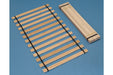 Frames and Rails Brown Twin Roll Slat - Gate FurnitureFoundation