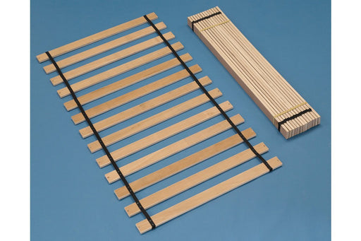 Frames and Rails Brown Twin Roll Slat - Gate FurnitureFoundation