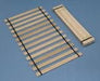 Frames and Rails Brown Twin Roll Slat - Gate FurnitureFoundation