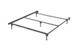 Frames and Rails Metallic Queen Bolt on Bed Frame - Gate FurnitureFoundation