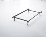Frames and Rails Metallic Twin/Full Bolt on Bed Frame - Gate FurnitureFoundation
