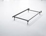 Frames and Rails Metallic Twin/Full Bolt on Bed Frame - Gate FurnitureFoundation