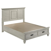 Franco 5-piece Queen Bedroom Set Distressed White - 205330Q-S5