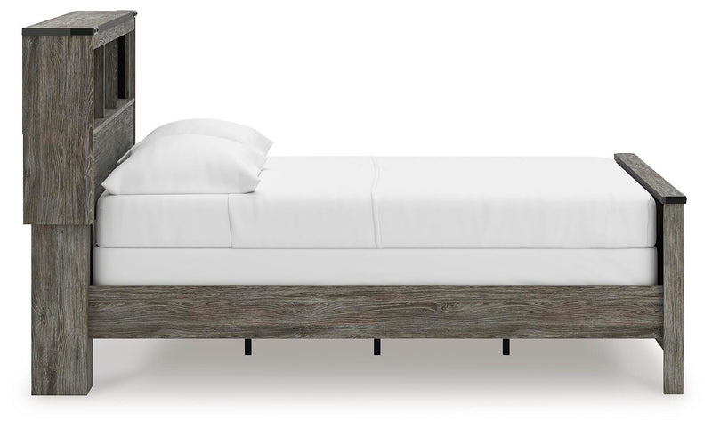 Frandern Full Bookcase Bed, Dresser and Mirror - B4480B6