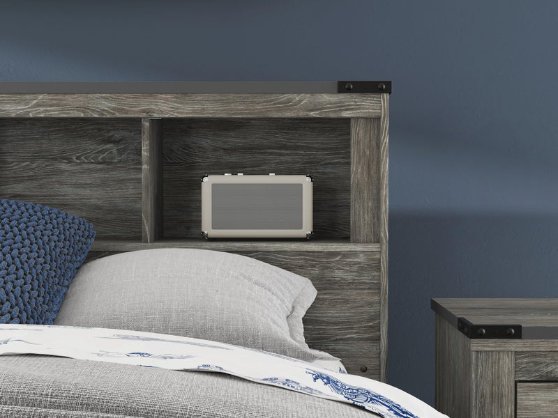 Frandern Full Bookcase Bed, Dresser and Mirror - B4480B6