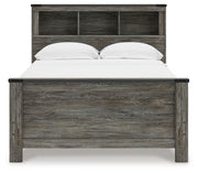 Frandern Full Bookcase Bed, Dresser and Mirror - B4480B6