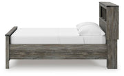 Frandern Full Bookcase Bed with Storage, Dresser and Mirror - B4480B11