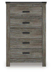 Frandern Gray Chest of Drawers - B4480-46