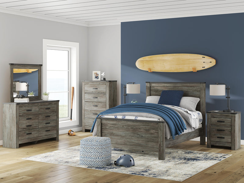 Frandern Gray Dresser - B4480-21