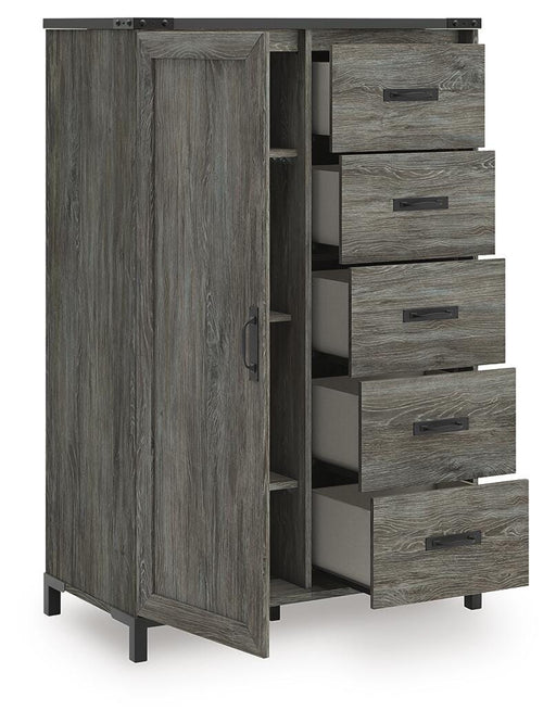 Frandern Gray Dressing Chest - B4480-48