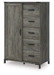 Frandern Gray Dressing Chest - B4480-48