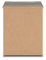 Frandern Gray Nightstand - B4480-92
