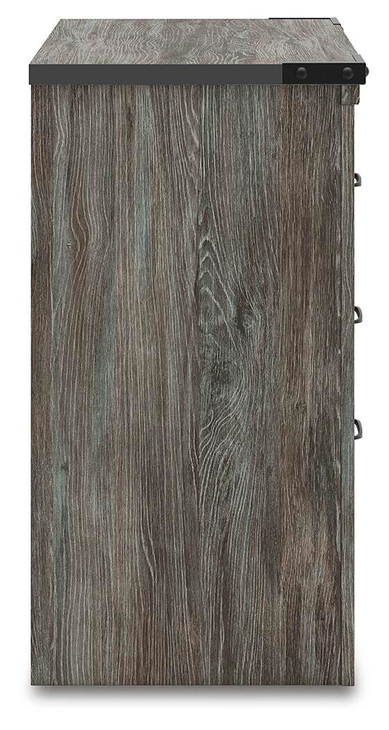Frandern Gray Nightstand - B4480-92